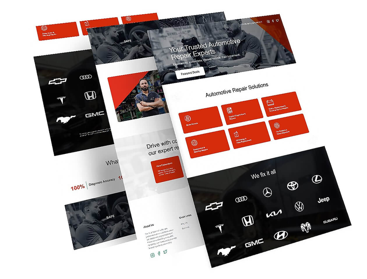 High-fidelity UI mockup displaying final polished design, brand styling, colors, and refined user experience
