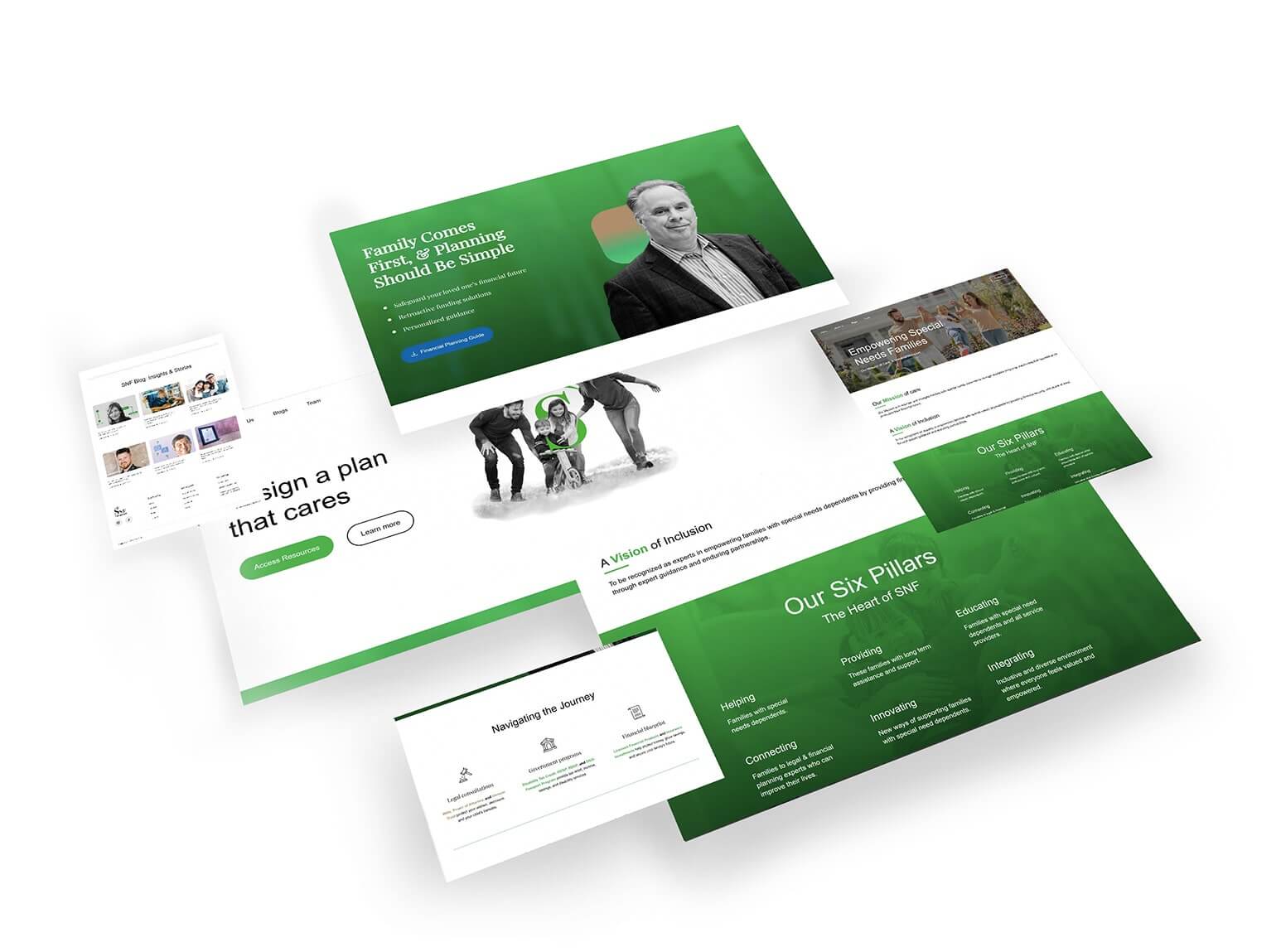 High-fidelity UI mockup displaying final polished design, brand styling, colors, and refined user experience
