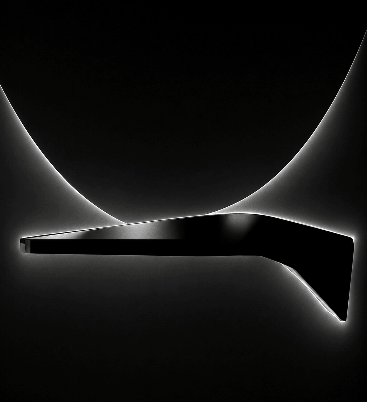 Aerolux architectural LED lighting fixture product showcased in a modern dark environment with glowing ring design