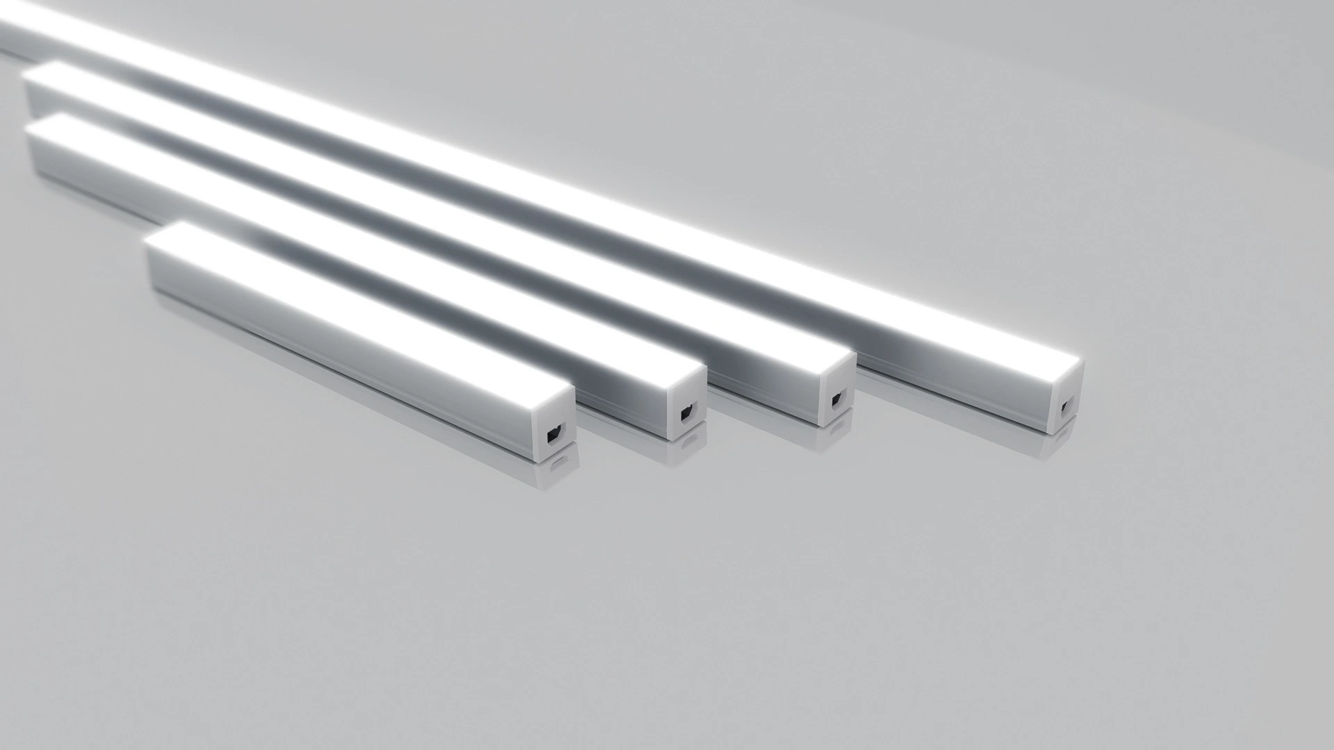 Nexus lighting project showcasing product marketing, video editing, and motion graphics